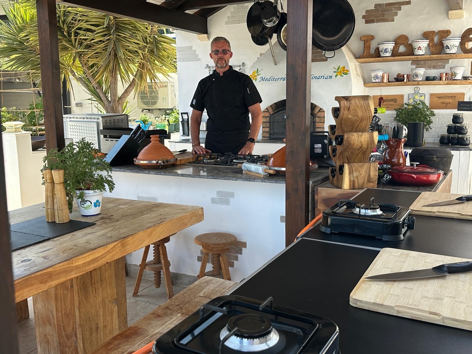 Home Mediterranean Culinarian Kitchen cookery school in Bedar, Almeria, Spain